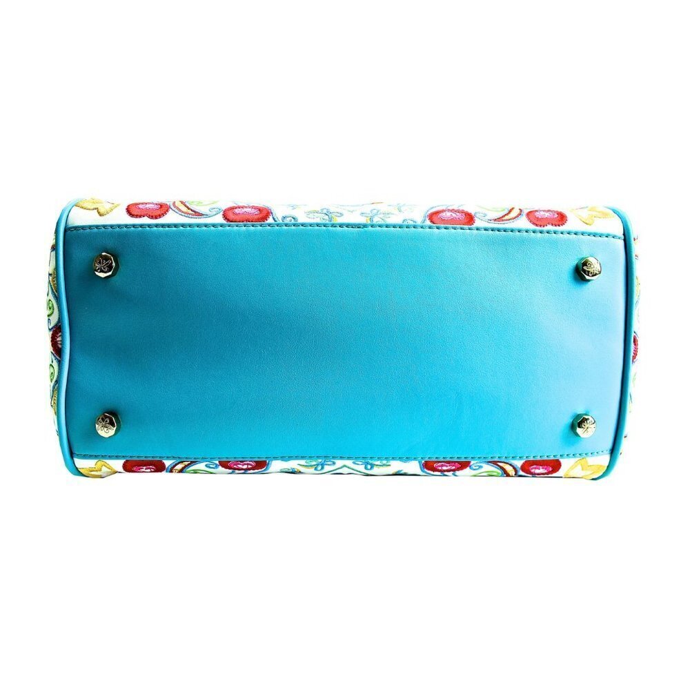 Fricaine Bright Morning (Blue) Embroidered Tote - Picture 2 of 7